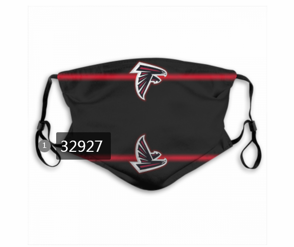 New 2021 NFL Atlanta Falcons 180 Dust mask with filter->nfl dust mask->Sports Accessory